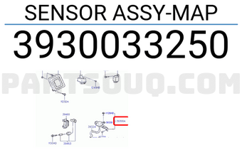 Hyundai / KIA 3930033250 SENSOR ASSY-MAP