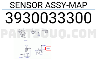 Hyundai / KIA 3930033300 SENSOR ASSY-MAP