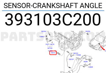 Hyundai / KIA 393103C200 SENSOR-CRANKSHAFT ANGLE