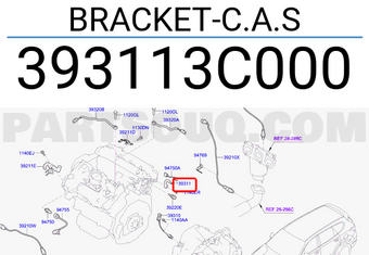 Hyundai / KIA 393113C000 BRACKET-C.A.S