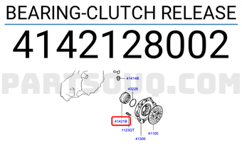 Hyundai / KIA 4142128002 BEARING-CLUTCH RELEASE