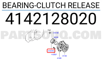 Hyundai / KIA 4142128020 BEARING-CLUTCH RELEASE