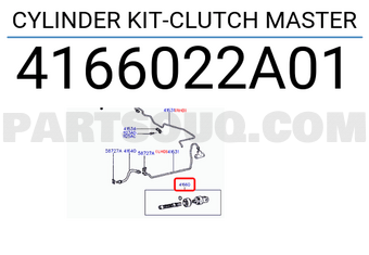 Hyundai / KIA 4166022A01 CYLINDER KIT-CLUTCH MASTER