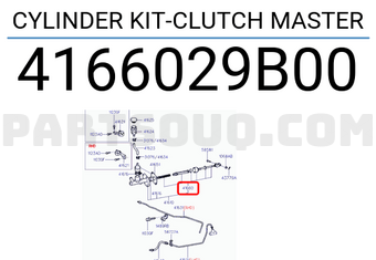 Hyundai / KIA 4166029B00 CYLINDER KIT-CLUTCH MASTER