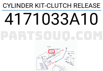 Hyundai / KIA 4171033A10 CYLINDER KIT-CLUTCH RELEASE
