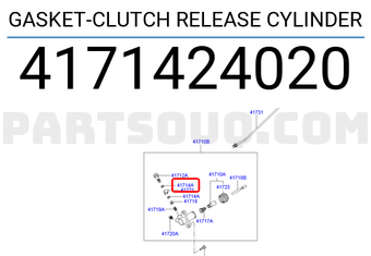 Hyundai / KIA 4171424020 GASKET-CLUTCH RELEASE CYLINDER