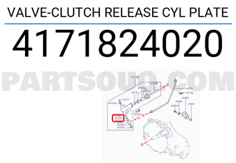 Hyundai / KIA 4171824020 VALVE-CLUTCH RELEASE CYL PLATE