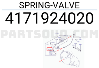 Hyundai / KIA 4171924020 SPRING-VALVE