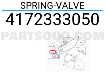 Hyundai / KIA 4172333050 SPRING-VALVE