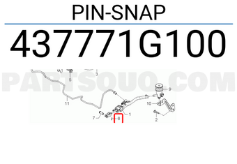 Hyundai / KIA 437771G100 PIN-SNAP