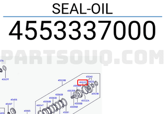 Hyundai / KIA 4553337000 SEAL-OIL