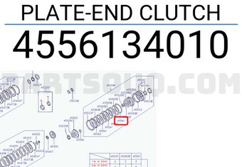 Hyundai / KIA 4556134010 PLATE-END CLUTCH