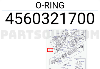 Hyundai / KIA 4560321700 O-RING
