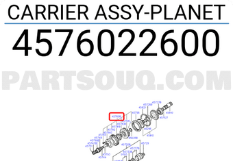 Hyundai / KIA 4576022600 CARRIER ASSY-PLANET