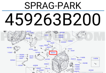 Hyundai / KIA 459263B200 SPRAG-PARK