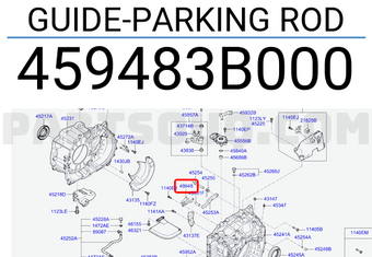 Hyundai / KIA 459483B000 GUIDE-PARKING ROD