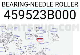 Hyundai / KIA 459523B000 BEARING-NEEDLE ROLLER