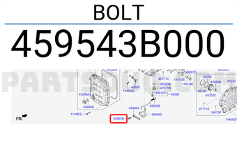 Hyundai / KIA 459543B000 BOLT