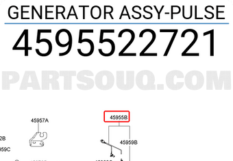 Hyundai / KIA 4595522721 GENERATOR ASSY-PULSE
