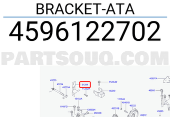 Hyundai / KIA 4596122702 BRACKET-ATA