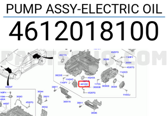 4612018100 Hyundai / KIA PUMP ASSY-ELECTRIC OIL