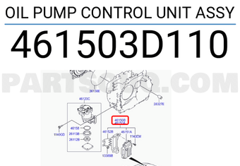 Hyundai / KIA 461503D110 OIL PUMP CONTROL UNIT ASSY