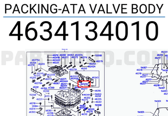 Hyundai / KIA 4634134010 PACKING-ATA VALVE BODY