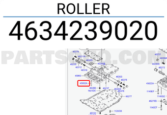 Hyundai / KIA 4634239020 ROLLER