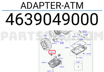 Hyundai / KIA 4639049000 ADAPTER-ATM