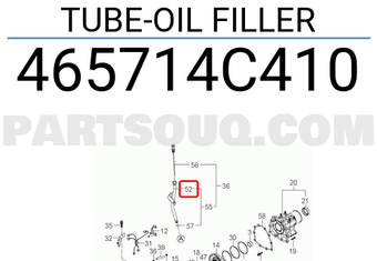 Hyundai / KIA 465714C410 TUBE-OIL FILLER