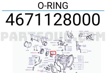 Hyundai / KIA 4671128000 O-RING
