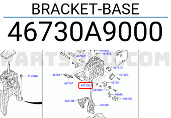 Hyundai / KIA 46730A9000 BRACKET-BASE