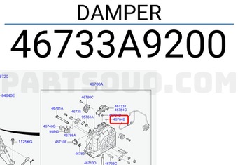 Hyundai / KIA 46733A9200 DAMPER