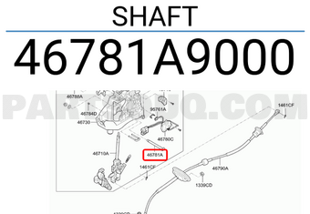 Hyundai / KIA 46781A9000 SHAFT