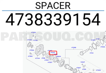 Hyundai / KIA 4738339154 SPACER