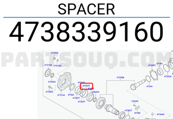 Hyundai / KIA 4738339160 SPACER