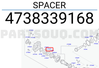 Hyundai / KIA 4738339168 SPACER