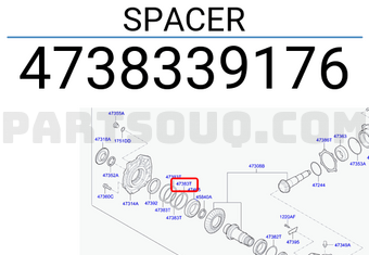 Hyundai / KIA 4738339176 SPACER