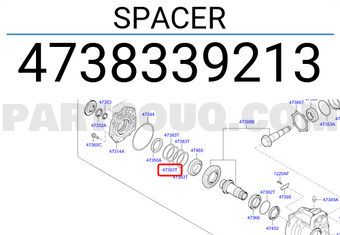 Hyundai / KIA 4738339213 SPACER