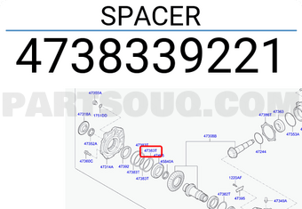 Hyundai / KIA 4738339221 SPACER