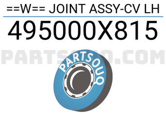 Hyundai / KIA 495000X815 ==W== JOINT ASSY-CV LH