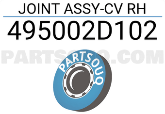 Hyundai / KIA 495002D102 JOINT ASSY-CV RH