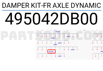 Hyundai / KIA 495042DB00 DAMPER KIT-FR AXLE DYNAMIC