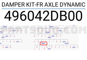 Hyundai / KIA 496042DB00 DAMPER KIT-FR AXLE DYNAMIC