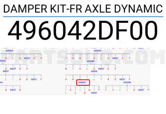Hyundai / KIA 496042DF00 DAMPER KIT-FR AXLE DYNAMIC