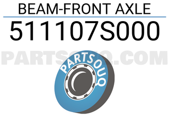 Hyundai / KIA 511107S000 BEAM-FRONT AXLE
