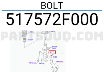 Hyundai / KIA 517572F000 BOLT