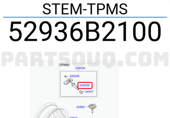 Hyundai / KIA 52936B2100 STEM-TPMS