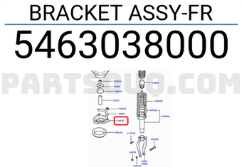 Hyundai / KIA 5463038000 BRACKET ASSY-FR