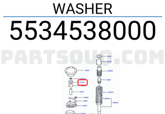 Hyundai / KIA 5534538000 WASHER